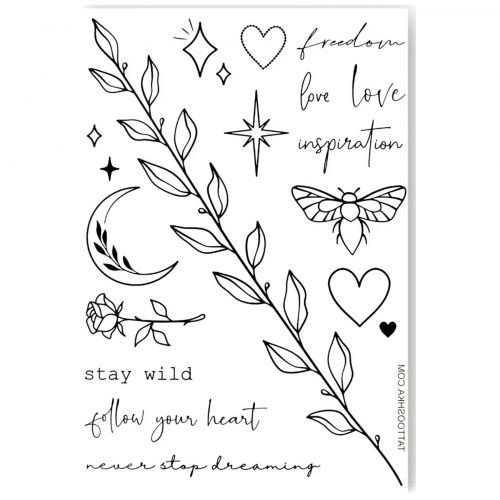 Тимчасові тату-перебивки "Freedom"