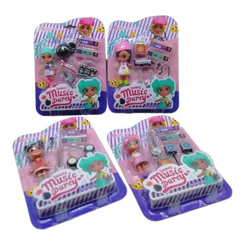 Лялька з аксесуарами "Музична вечірка" (мікс)