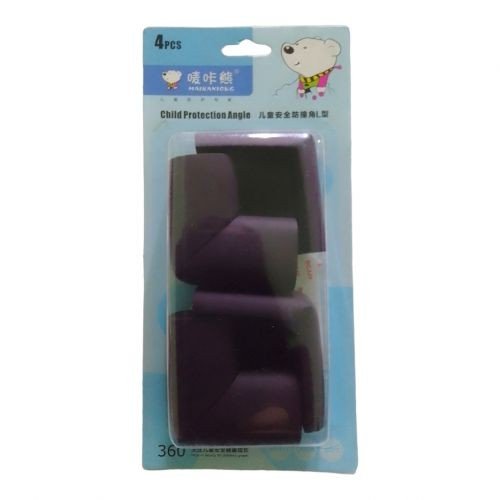 Поролонові захисні кути, 4 шт., (коричневий)