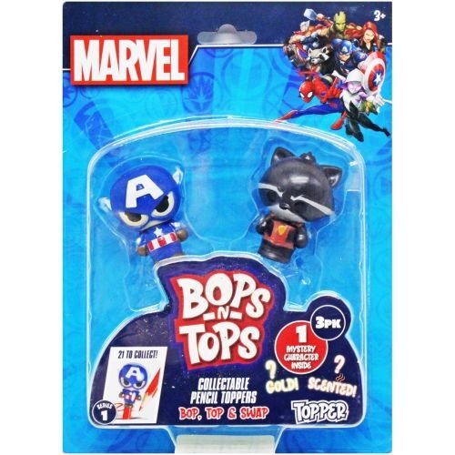 Набір топерів для олівців "Герої Marvel" (3 шт) вид 2