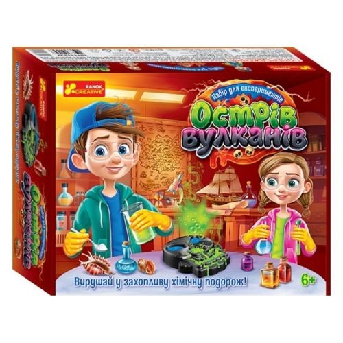 Набір для експериментів "Острів вулканів" (укр)