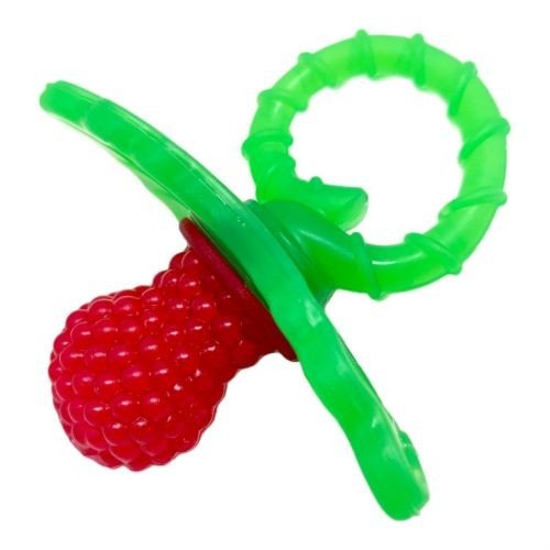 Пустушка-прорізувач "Ягідка" (червона)