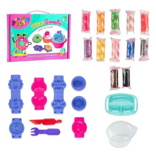 Набір для творчості Містер тісто Mini Sweets Strateg українською мовою