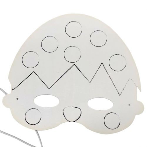 Розфарбуй великодню маску (заготівля)