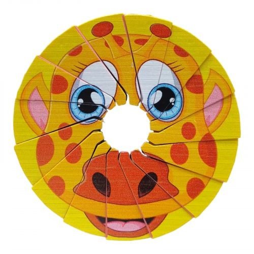 Іграшка-запускалка "Мега фризбі. Жирафик"