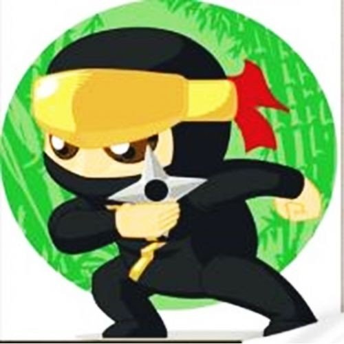 Набір для розпису по номерах Ніндзя Strateg  розміром 30х30 см (ES-0862)