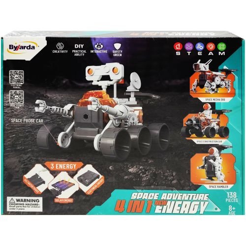 Конструктор "STEM" 4в1 138дет. в коробці TK0205 р.30,3*6,4*23,5см