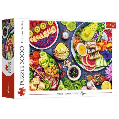 Пазли - (3000 елм.) - "Чаша Будди" / Trefl