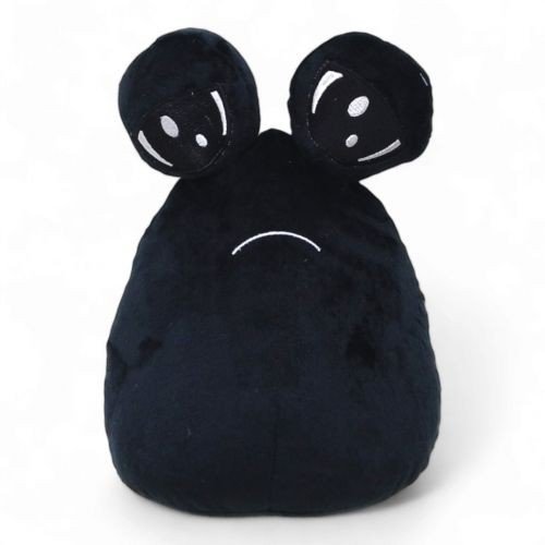 М'яка іграшка Інопланетянин Pou (Поу) 30 см Чорний