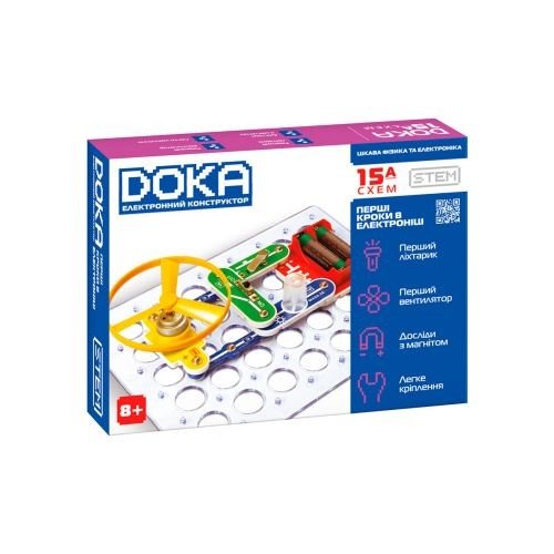 Конструктор електронний "Перші кроки в електроніці" (набір А)