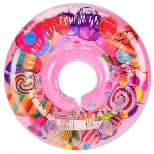 Круг на шию R2011 "Цукерки" для плавання малюків у ванній