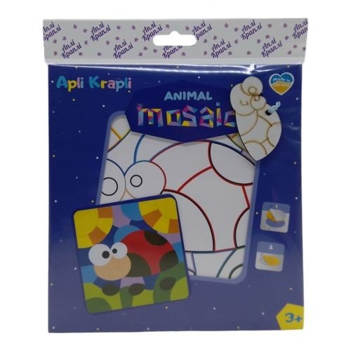 Мозаїка дитяча з фоамірану "Сонечко", 20х20 см