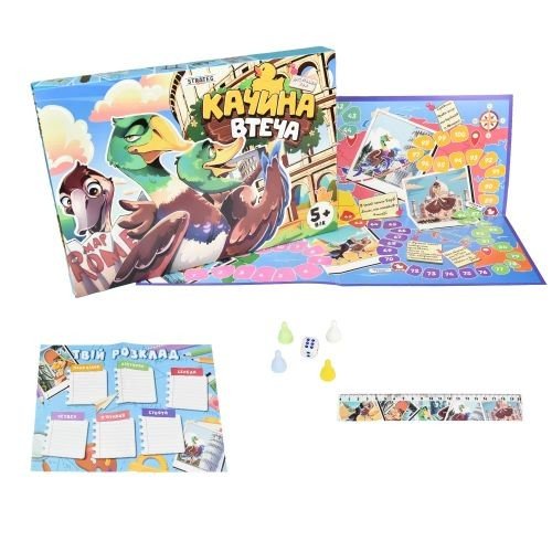 Настільна гра Strateg  Качина втеча українською мовою (30608)