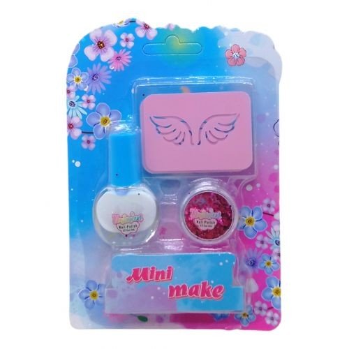 Косметика арт лак, трафарет, блискітки,  планш. 11,5*17*2 см