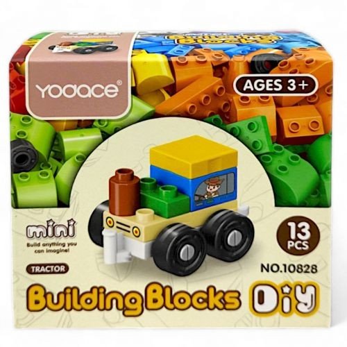 Конструктор арт. 10828 (240шт/2)13дет., 6видів, короб. 11*6*10см