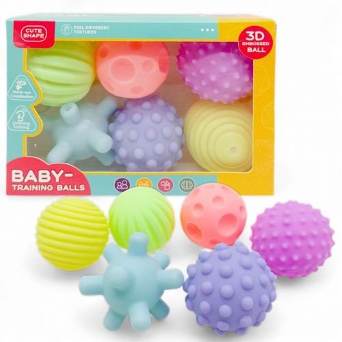 Набір тактильних м`ячиків (6 шт)