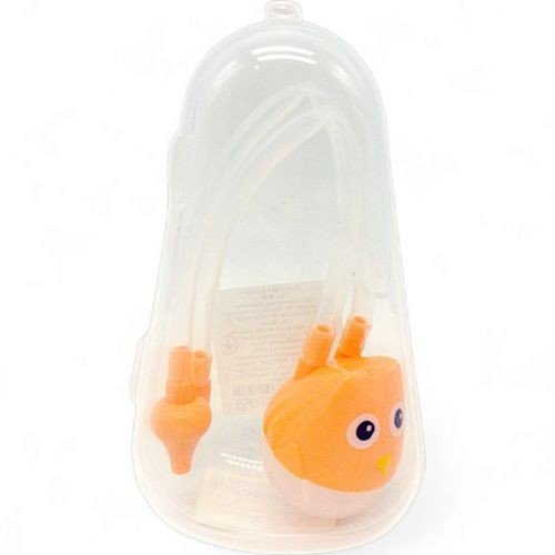 Аспіратор назальний в футлярі помаранч