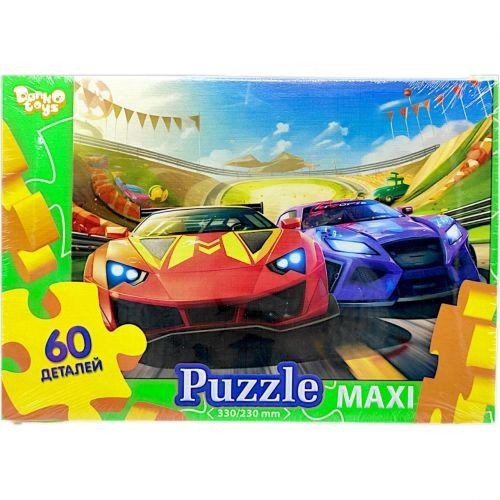 Пазли 60 ел. максі  ГОНКИ НА АРЕНІ