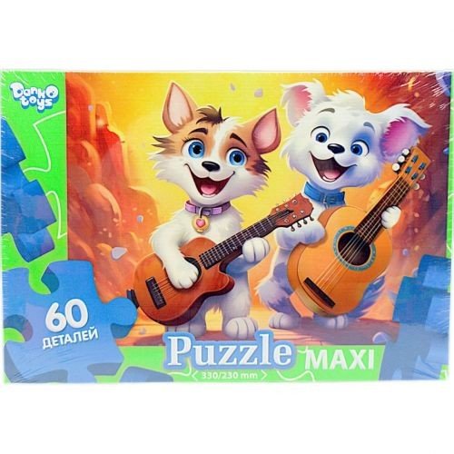 Пазли 60 ел. максі  ДРУЗІ з гітарою