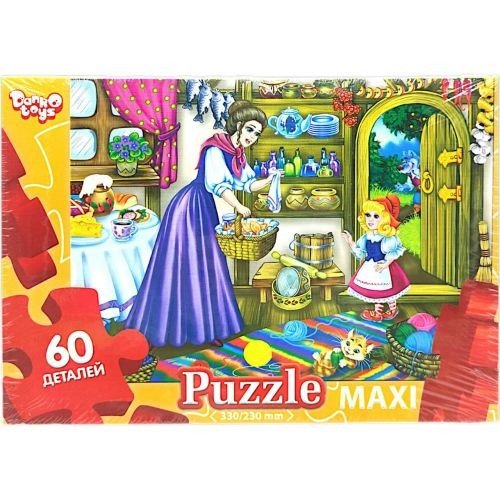 Пазли 60 ел. максі  ЧЕРВОНА ШАПКА