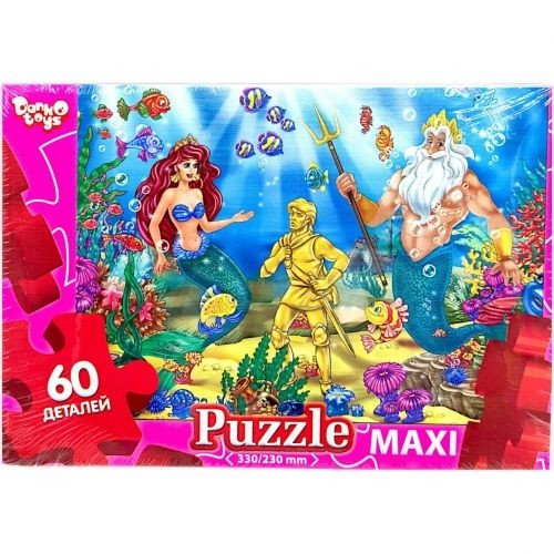 Пазли 60 ел. максі  АРІЕЛЬ