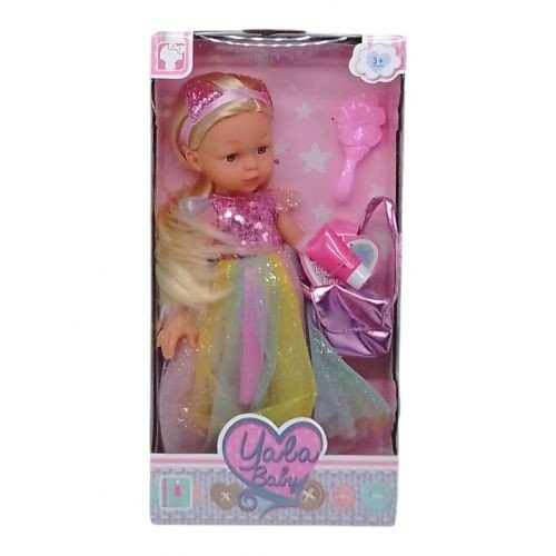 Лялька R 232 B висота 32 см, аксесуари, зйомне взуття, в коробці