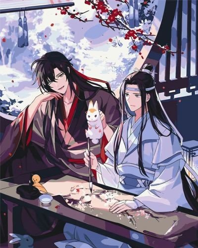 Картина по номерах "Аніме. Магістр диявольського культу" 40х50 см