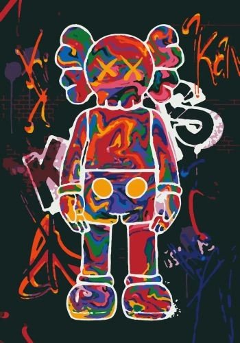 Набір для розпису "Kaws" (28х40)