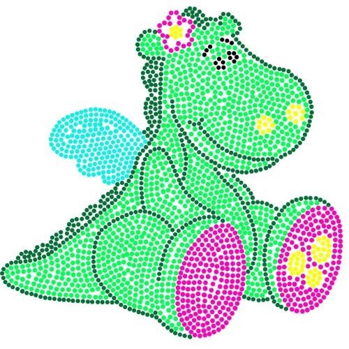 Дитячий набір для розпису "Дракошка" (25х25)