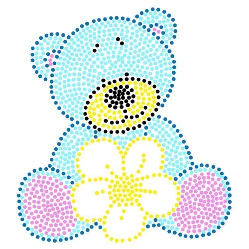 Дитячий набір для розпису "Квіточка" (25х25)