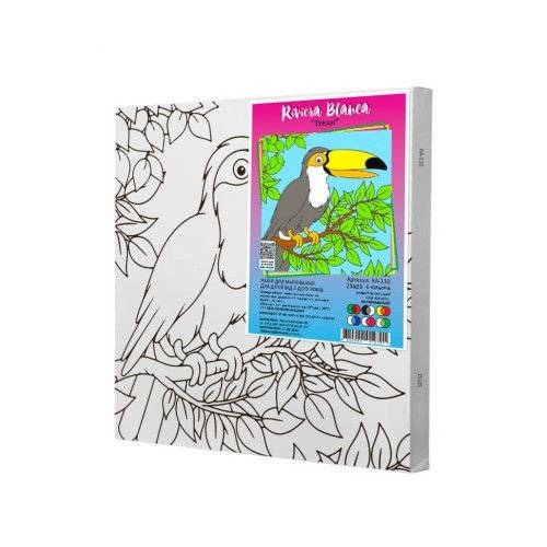 Дитячий набір для розпису "Тукан" 25*25