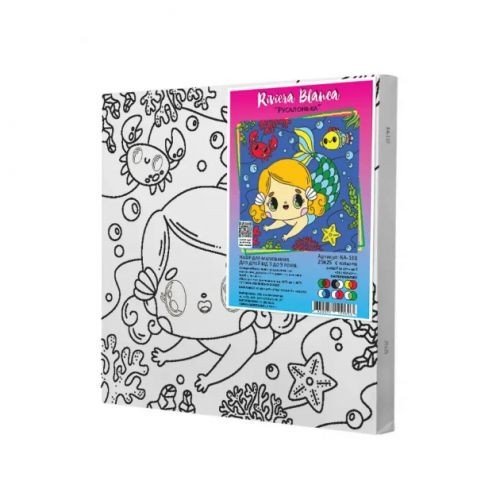 Дитячий набір для розпису "Русалонька" 25*25