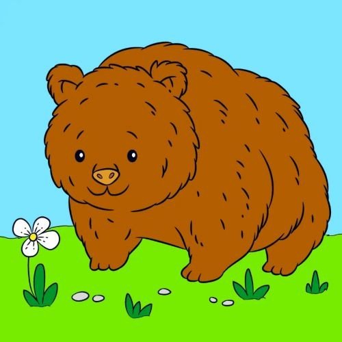 Дитячий набір для розпису "Клишоногий" ТМ "RIVIERA BLANCA" 25*25