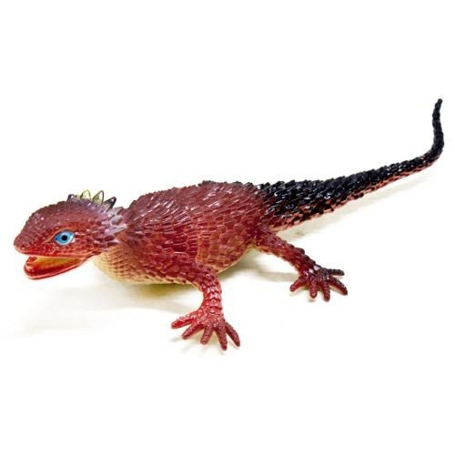 Ящірка-пищалка "поясохвостов" (бордова)