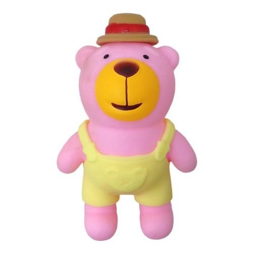 Іграшка-антистрес "Ведмедик", піна, рожевий