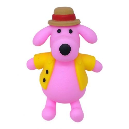 Іграшка-антистрес "Песик", піна, рожевий