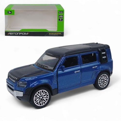 Машинка металева "Автопром. Land Rover Defender", синя