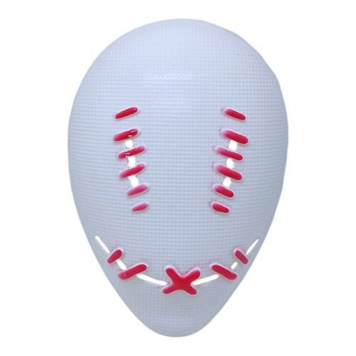 Маска пластикова "Пугало-привид", 24 см