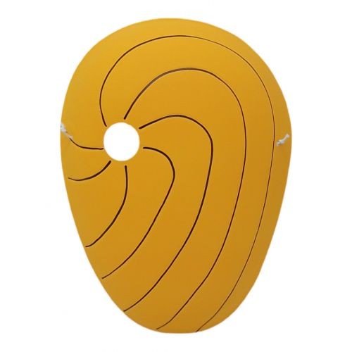 Маска аніме Naruto Мадара Учіха Обіто жовта