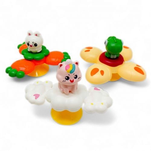 Брязкальце тваринки спінер на присосці