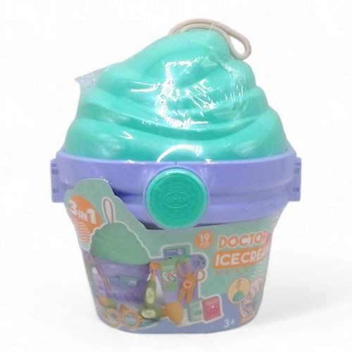 Лікарський набір 3 в 1 "Морозиво", 19 елементів