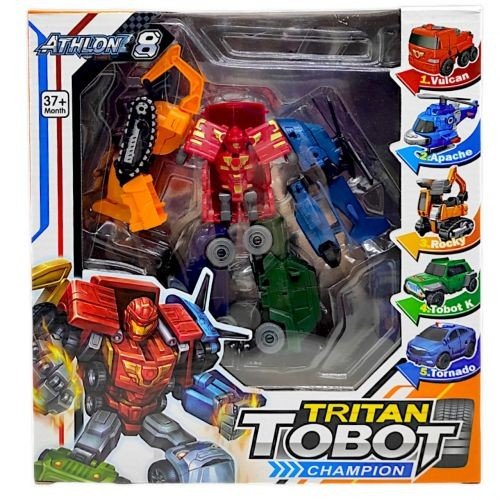 Трансформер "Tritan Tobot" в коробці