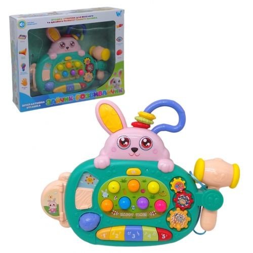Гра “Зайчик-розвивайчик” бірюзовий