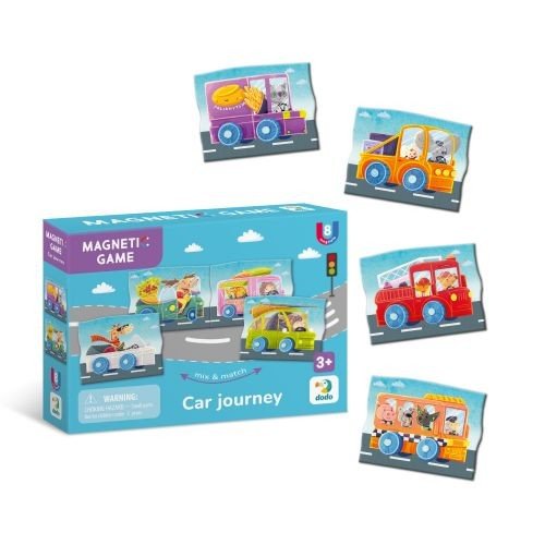 Магнітна гра "Автомобільна подорож"