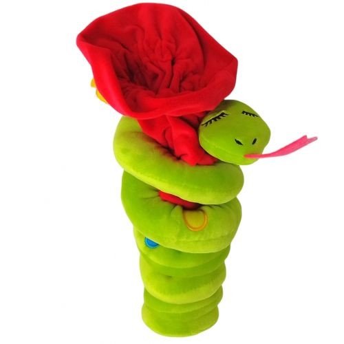 М'яка іграшка Змія пружинка з мішком