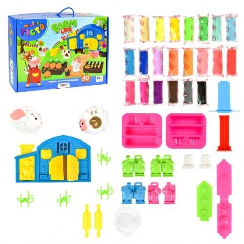 Набір для творчості "Містер тісто. Farm Life", українською мовою