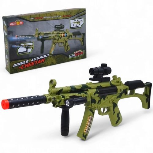 Автомат на батарейках "Jungle Assault - Cheetah", світло, звук