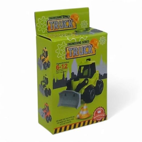 Конструктор пластиковий "Трактор. Бульдозер", зелений