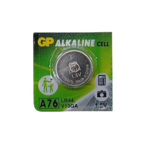 Батарейки GP-А76 LR44 "таблетка"Alkaline, 1,5V (4319)