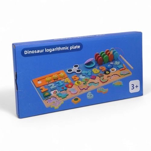 Деревʼяна іграшка панель у коробці 46,5*23,5*4,5см